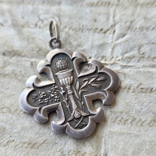 Pendentif médaille croix - pendentif,