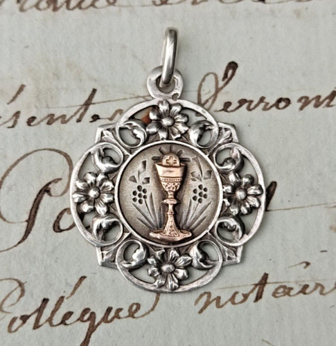 Bijou ancien médaille - bijou,