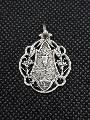 Ancien pendentif argent massif - ancien,