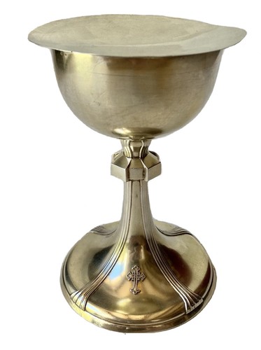 Calice patène argent vermeil - calice,