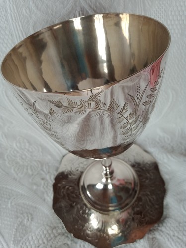 Coupe calice patène - patène, gravé