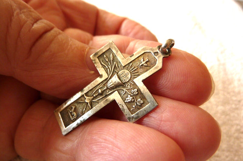 Ancienne croix argent - ancienne,
