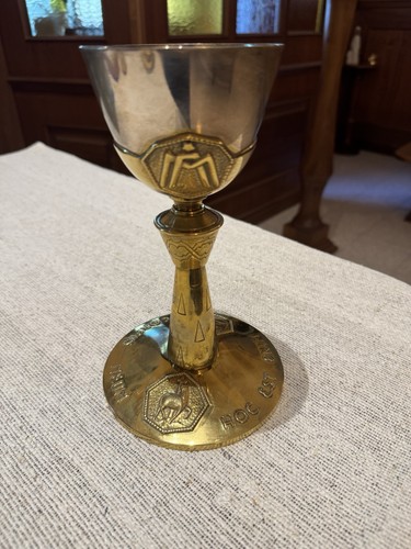 Calice liturgico bicolore - , con